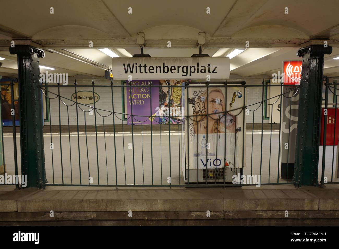 Station de métro Wittenbergplatz à Berlin Banque D'Images