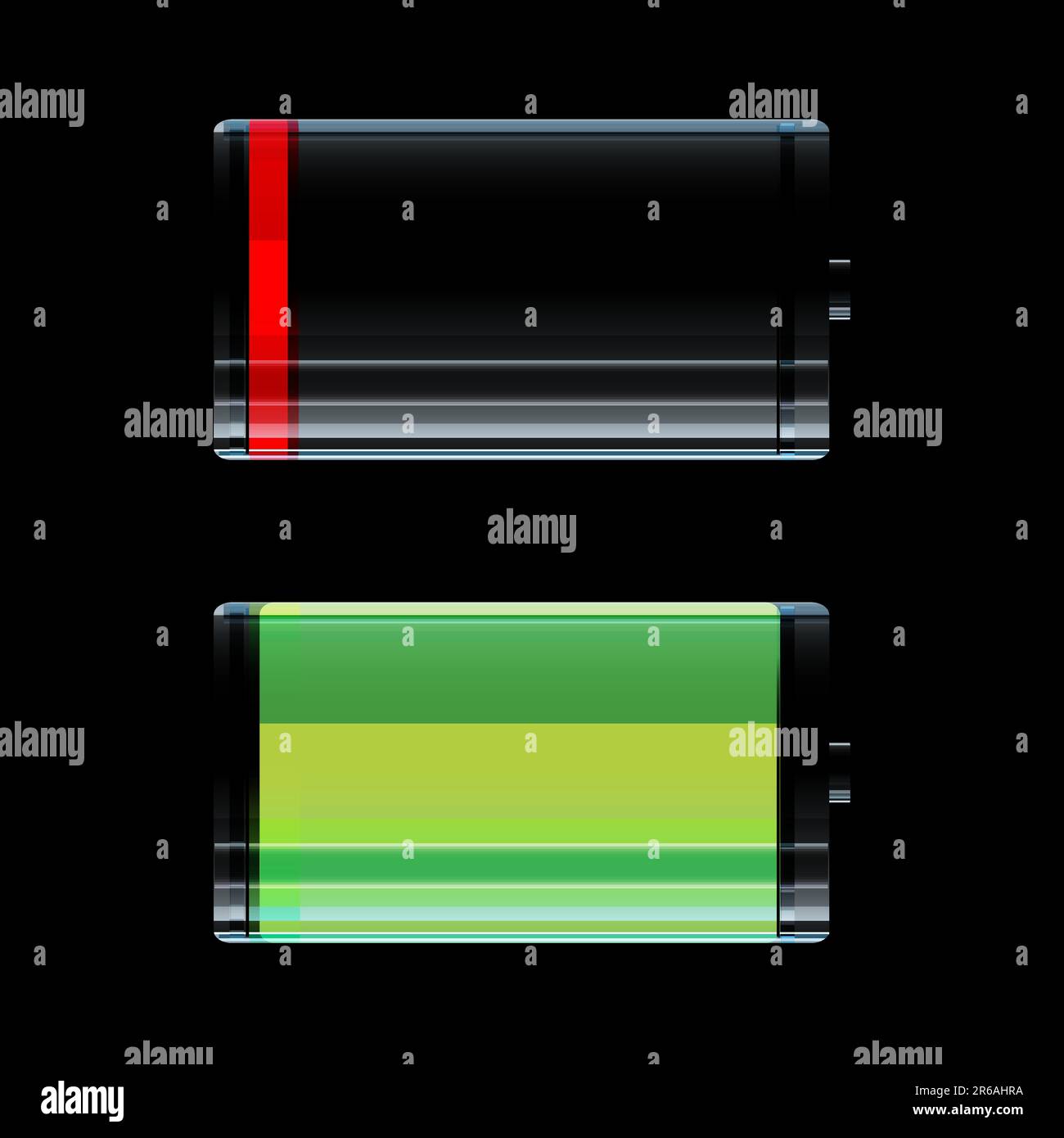 Illustration de l'icône de batterie Illustration de Vecteur