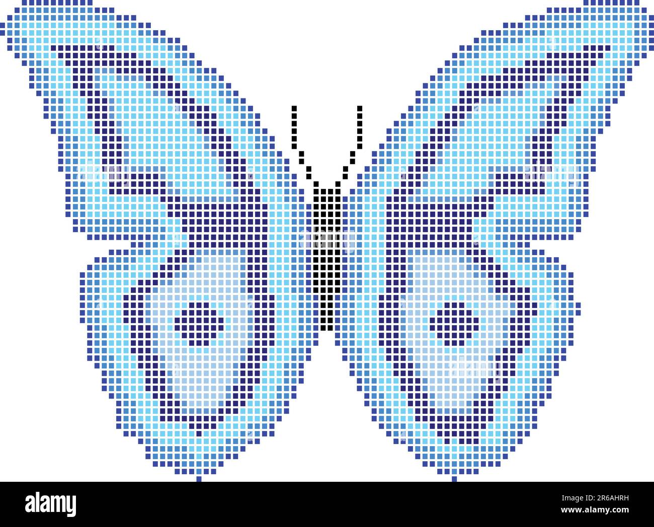 mosaïque papillon - vecteur Illustration de Vecteur