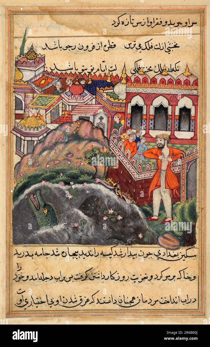 Nachdem der Beutel mit Gold, den er für die Sklavin erhalten Hat, in