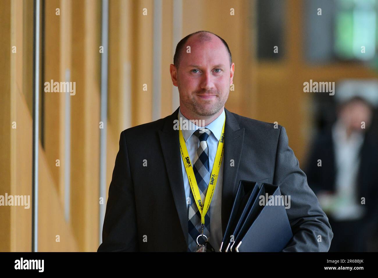 Edinburgh, Écosse, Royaume-Uni, 08 juin 2023. Neil Gray au Parlement écossais. credit sst/alamy nouvelles en direct Banque D'Images