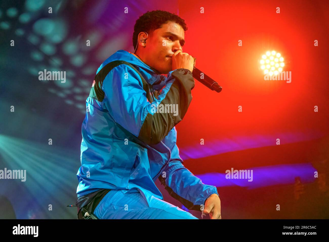 Brighton, ville de Brighton & Hove, East Sussex, Royaume-Uni. AntsLive se produit sur la nouvelle scène musicale d'Amazon avec +44, le Great Escape Festival 2023. 12th mai 2023. Banque D'Images