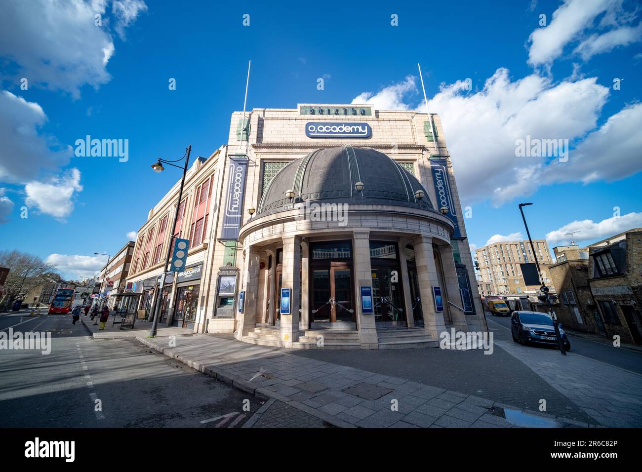 LONDRES, 2023 MARS : O2 Academy Brixton, un lieu de musique londonien de premier plan près du centre de Brixton, au sud-ouest de Londres Banque D'Images