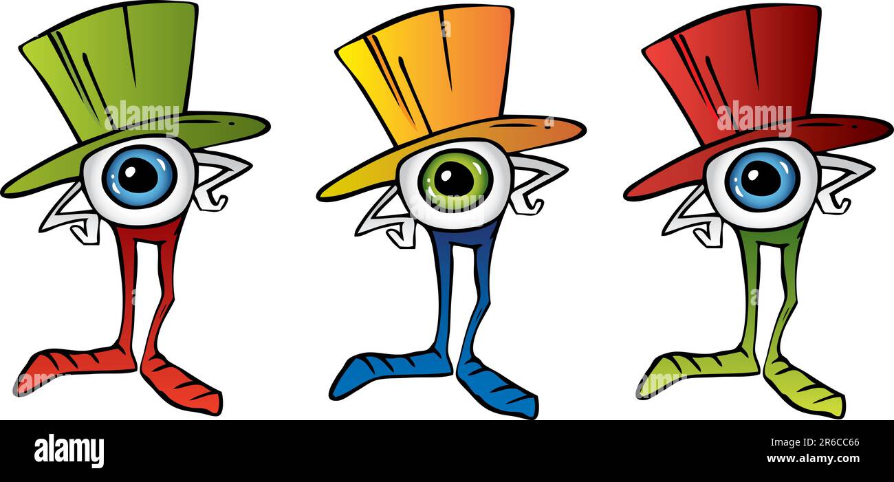 Oeil curieux Illustration de Vecteur