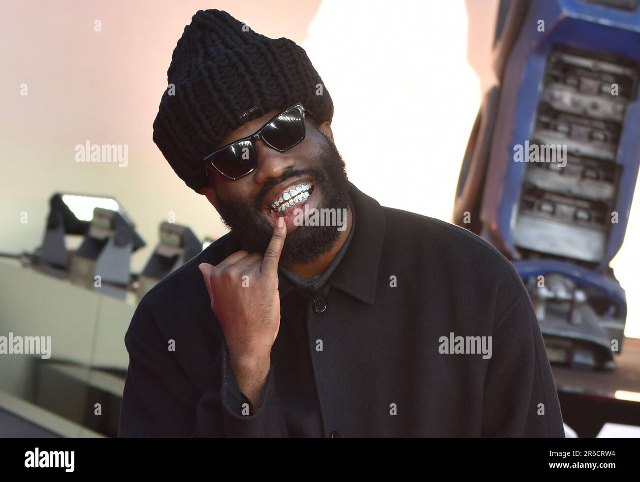 Tobe Nwigwe participe à la première européenne de 'Transformers: Rise of the Beastss' à Cineworld Leicester Square à Londres. Banque D'Images