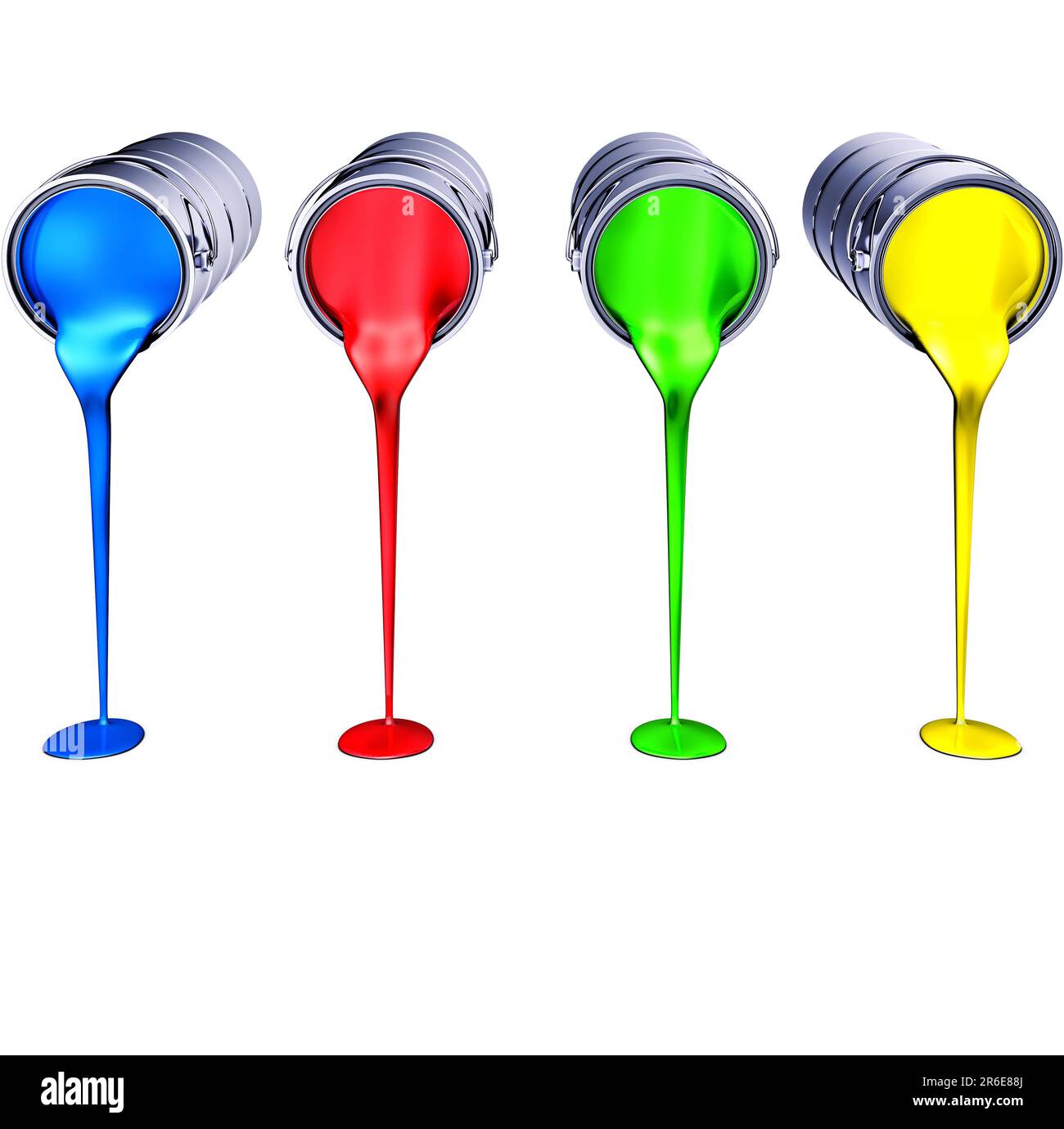 Concept de couleur 3D haute résolution Banque D'Images