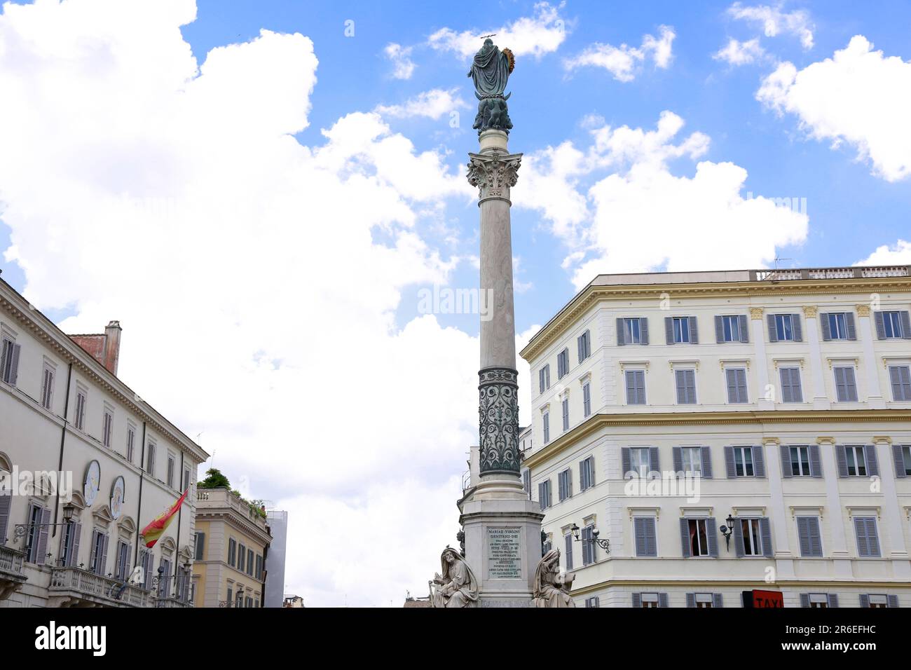 Piazza di Spagna, les places les plus célèbres de Rome, Italie Banque D'Images