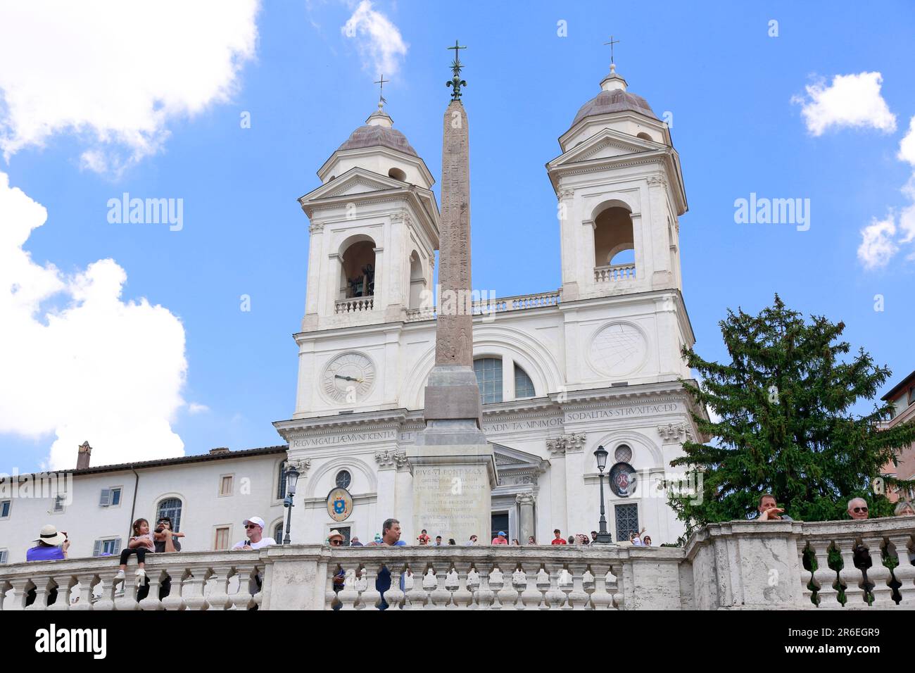 Piazza di Spagna, les places les plus célèbres de Rome, Italie Banque D'Images