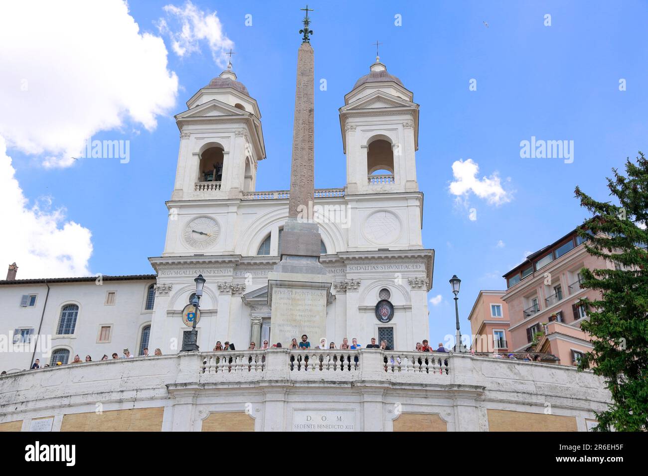 Piazza di Spagna, les places les plus célèbres de Rome, Italie Banque D'Images