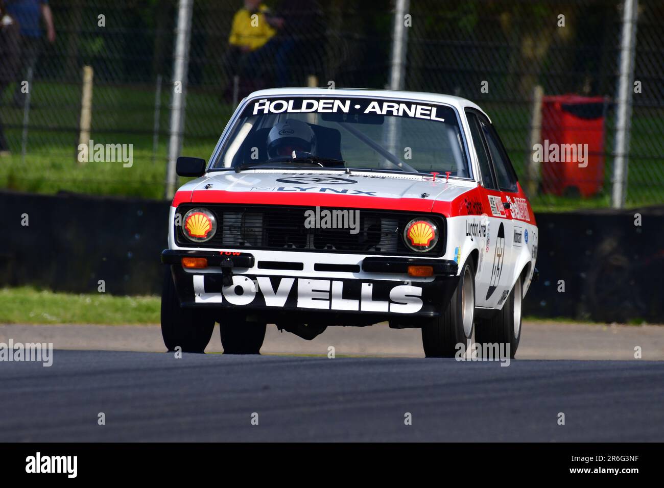 Dave Devine, Ford Escort RS2000, série de trophées Gerry Marshall de DRHC, plus de 30 voitures sur la grille pour une course de quarante-cinq minutes à deux pilotes qui a eu lieu avant 1 Banque D'Images