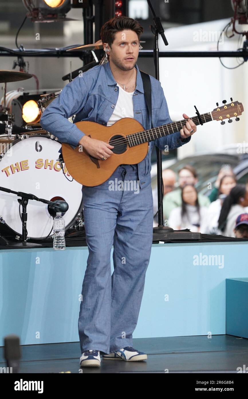 New York, NY, États-Unis. 9th juin 2023. Niall Horan sur scène pour NBC Today Show concert Series avec Niall Horan, Rockefeller Plaza, New York, NY 9 juin 2023. Crédit : Kristin Callahan/Everett Collection/Alay Live News Banque D'Images