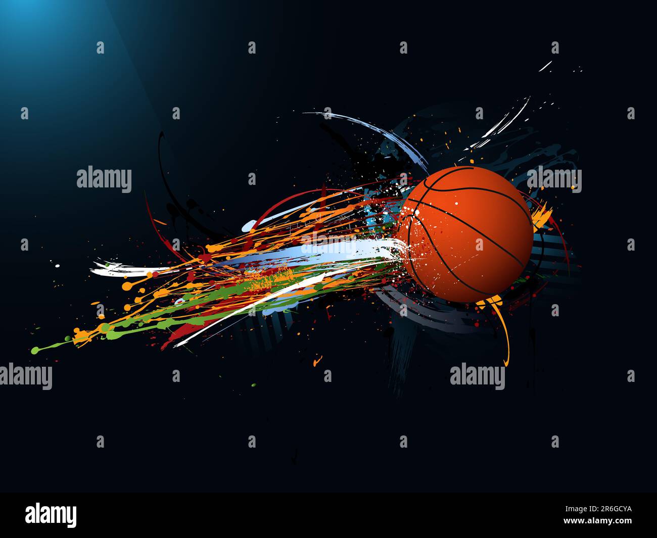 Sale résumé grunge arrière-plan, Basketball Illustration de Vecteur