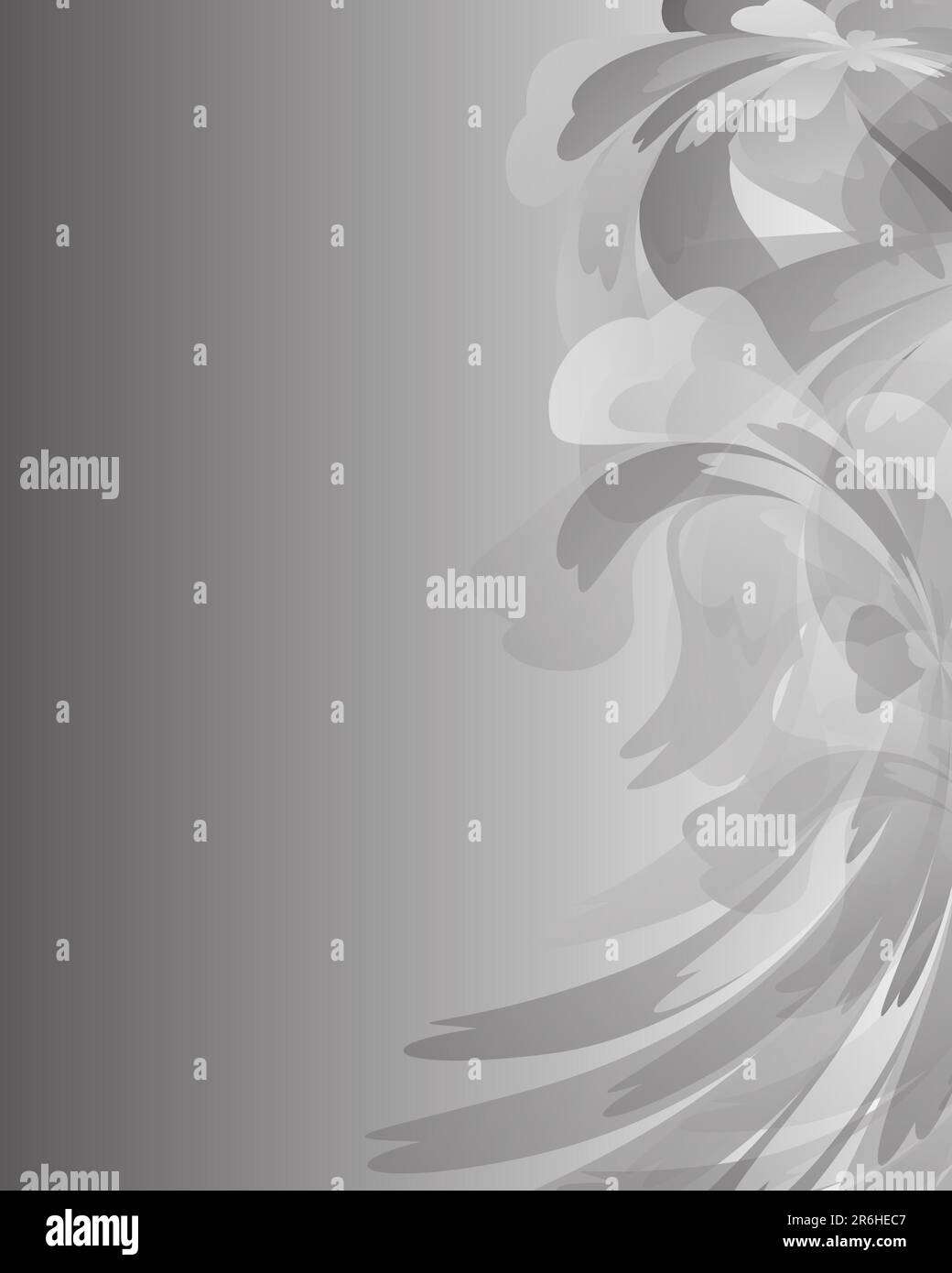 Abstract flowers background avec place pour votre texte Illustration de Vecteur