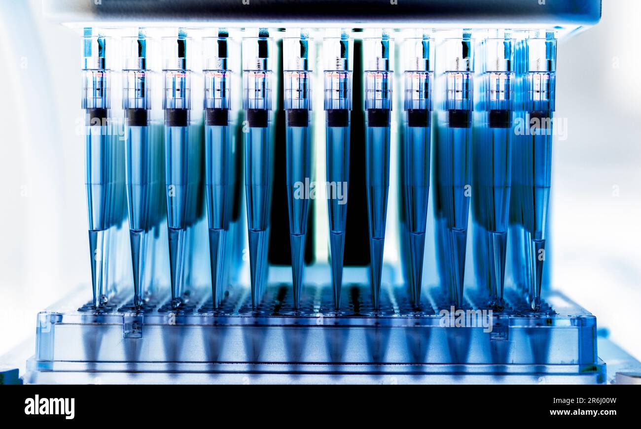 Automatisation de laboratoire Banque D'Images