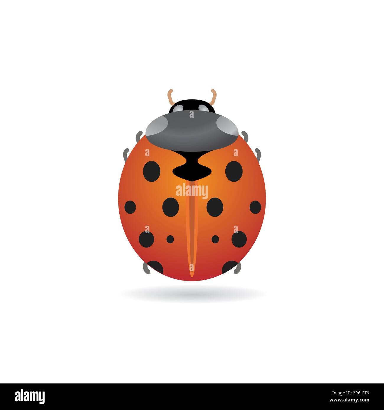 Ladybug Illustration de Vecteur