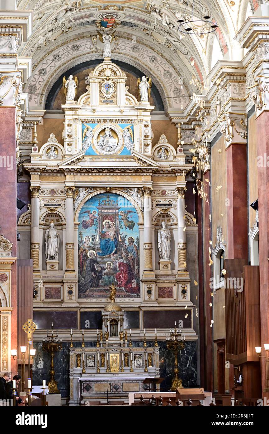 Vienne, Autriche. Schottenkirche (Basilique notre-Dame des Écossais) Banque D'Images