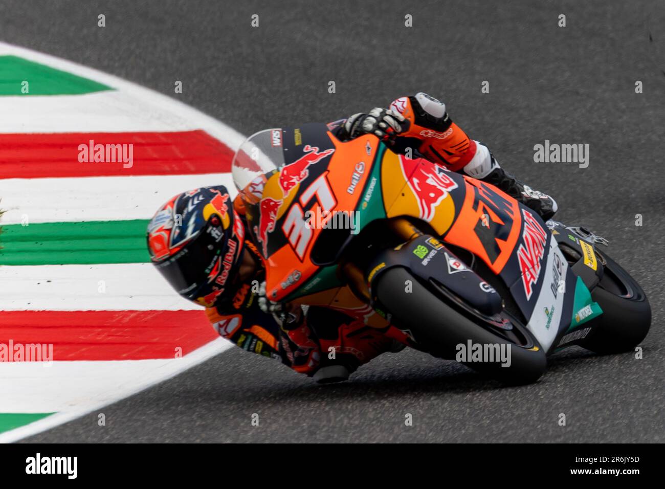 Mugello, Italie. 10th juin 2023. Pedro Acosta (ESP) Red Bull KTM Ajo, Kalex crédit: Agence photo indépendante/Alamy Live News Banque D'Images