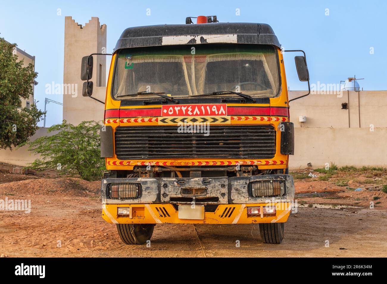 Avant de camion Banque D'Images