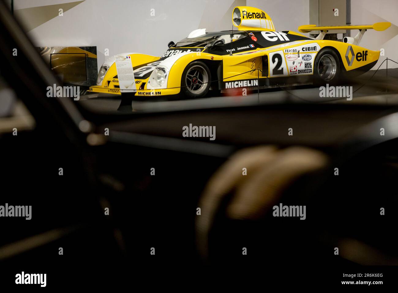 Le Mans, France. 10th juin 2023. Renault Alpine A442B piloté par Jean-Pierre Jaussaud et Didier Pironi, vainqueur du Mans 1978, lors de la Grande exposition du Centenaire des 24 heures du Mans sur 9 juin 2023 au Mans, France - photo Paul Vaicle/DPPI crédit: DPPI Media/Alay Live News Banque D'Images