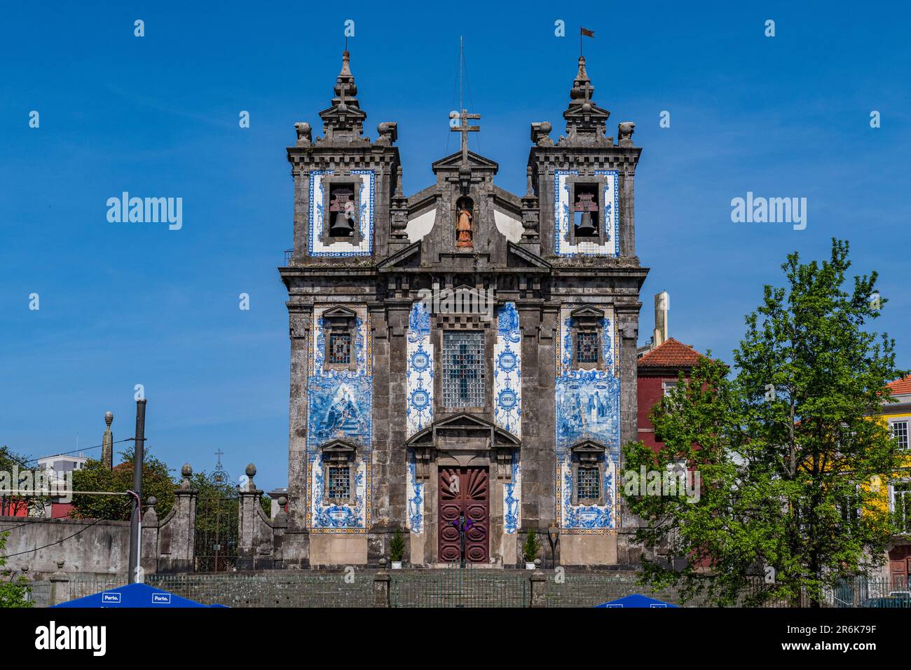 Eglise de Saint Ildefonso, site classé au patrimoine mondial de l'UNESCO, Porto, Norte, Portugal, Europe Banque D'Images