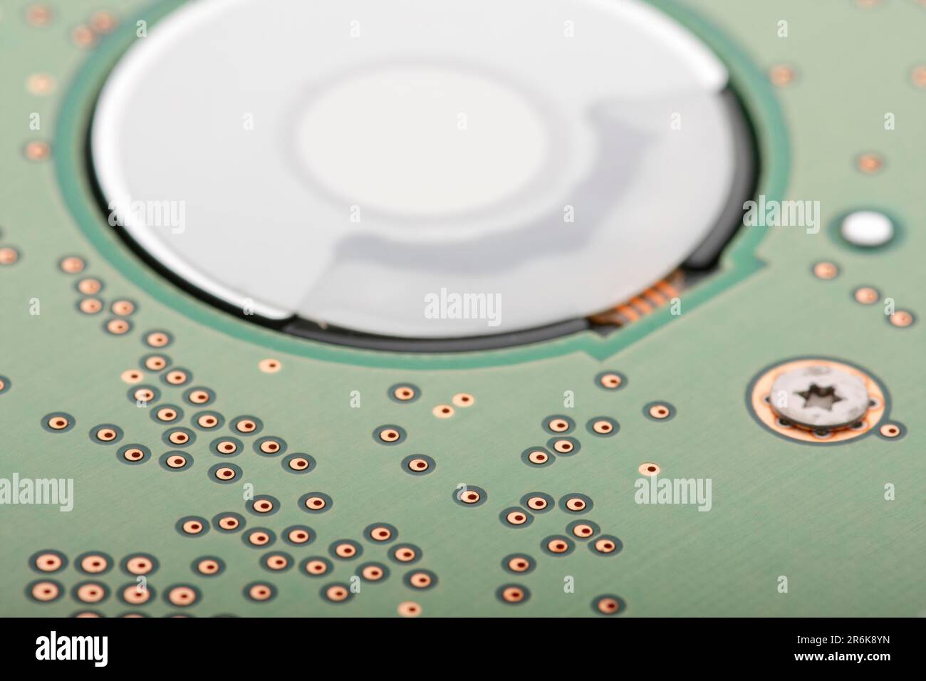 Carte de circuit imprimé d'un disque dur de 2 pouces de 5 pouces Banque D'Images