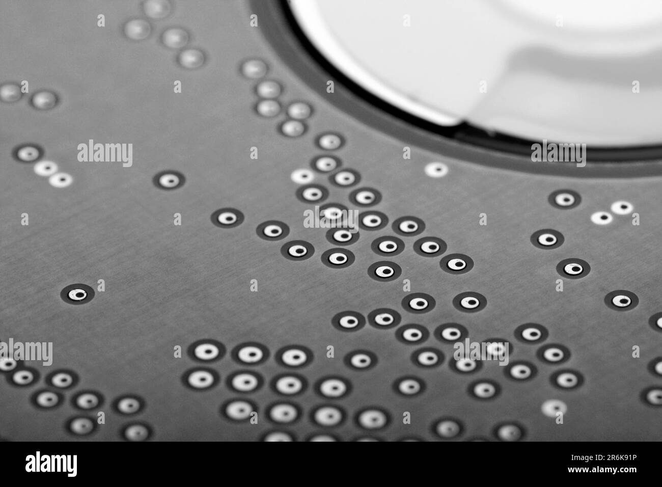 Carte de circuit imprimé d'un disque dur Banque D'Images