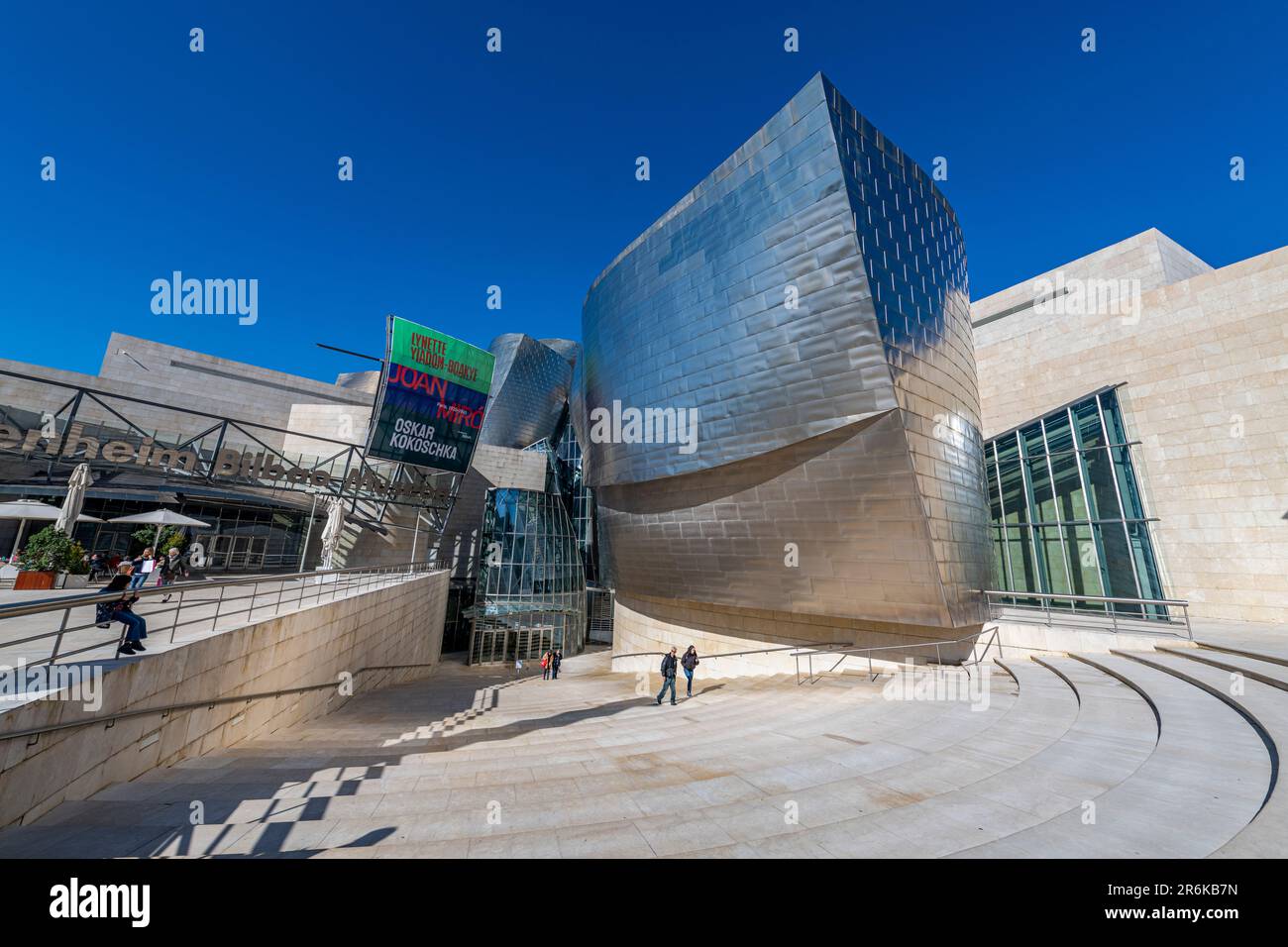 Musée Guggenheim, Bilbao, pays basque, Espagne, Europe Banque D'Images
