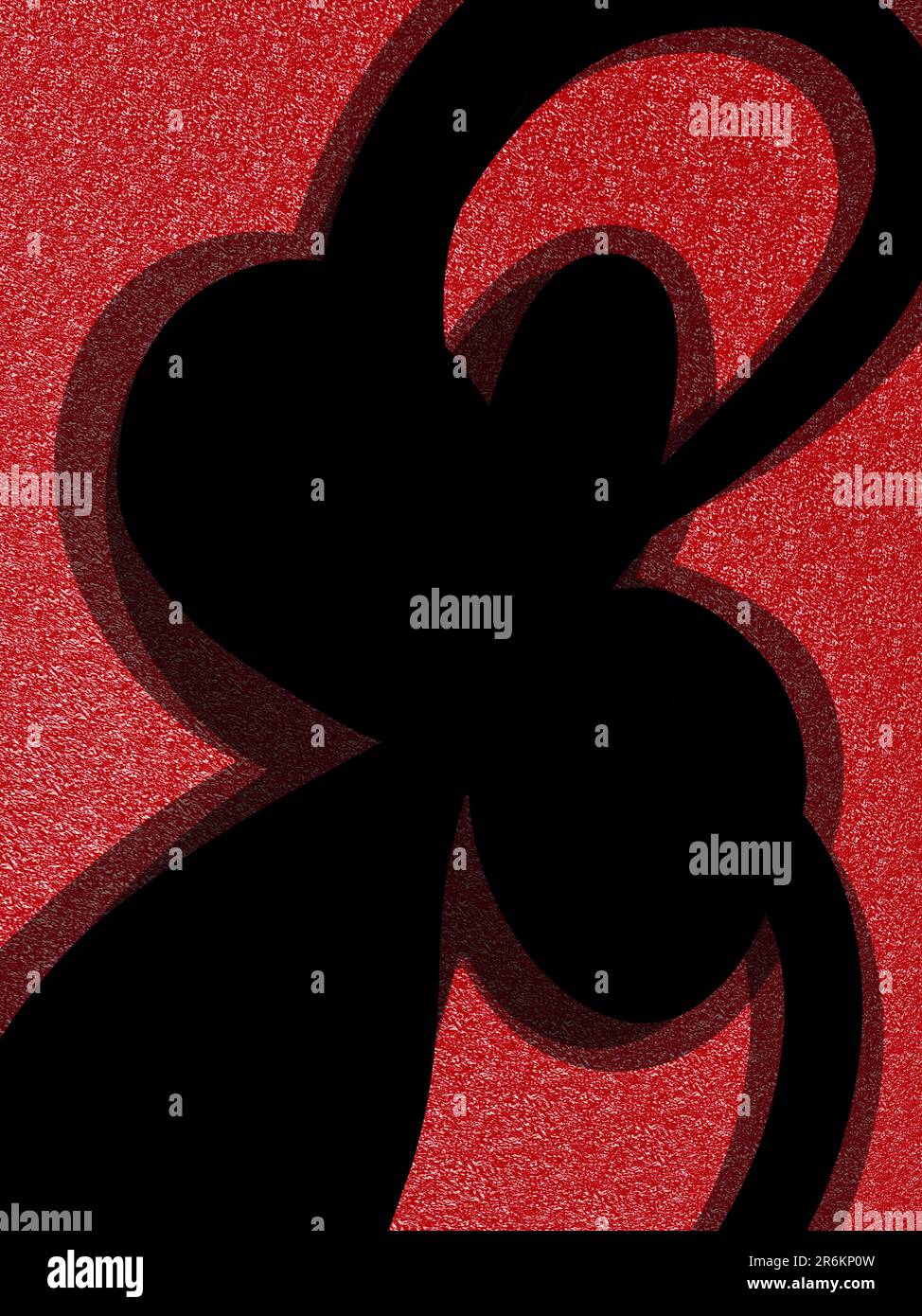 Bold Minimalism Designs avec des formes en blocs et des textures rétro Banque D'Images