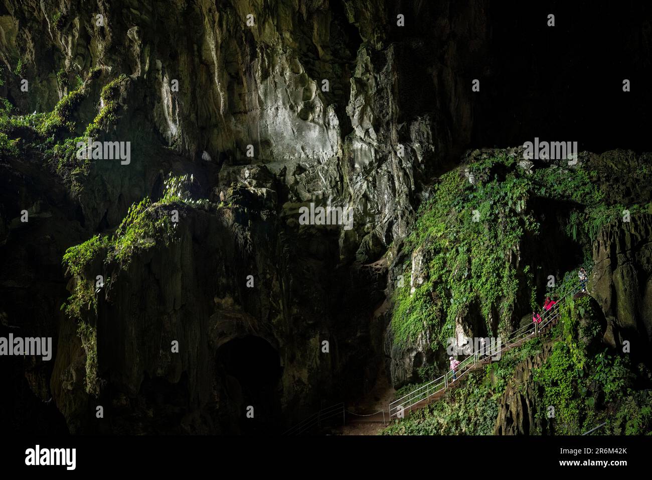 Grottes de fées, Sarawak, Bornéo, Malaisie, Asie du Sud-est, Asie Banque D'Images