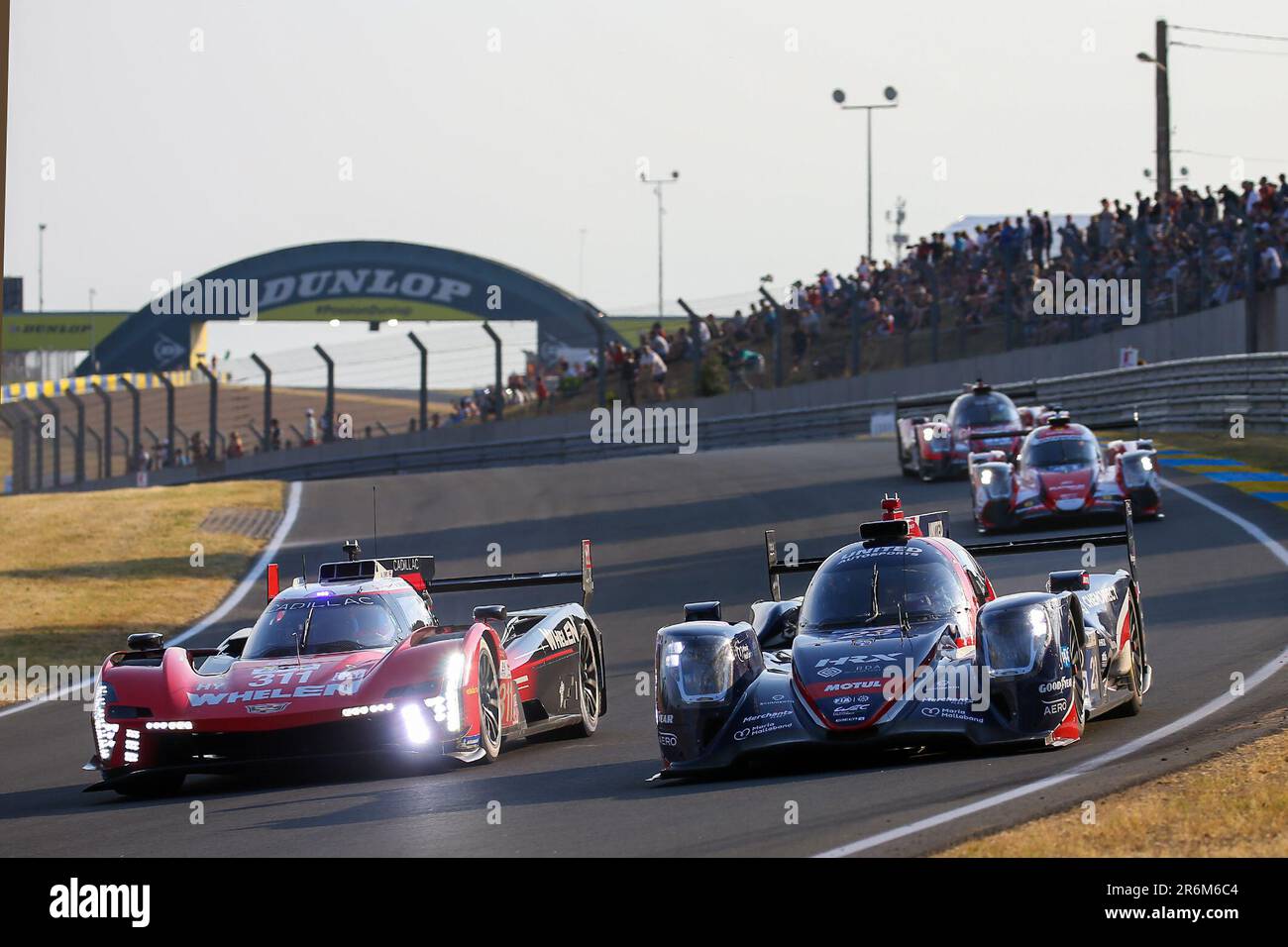 Le Mans, France. 10th juin 2023. # 311, le Mans, France, Raceday 10.of JUNE 2023: Luis Felipe Derani, Alexander Sims, Jack Aitken, Team action Express Racing, Cadillac V-Series R. car, HYPERCAR Class, lors de la séance d'entraînement du 24H du Mans sur 10 juin . Le Team action Express Racing courses dans la classe HYPERCAR dans les 24 heures de l'événement du Mans sur le circuit de la Sarthe, image payante, photo copyright © Geert FRANQUET/ATP images (FRANQUET Geert /ATP/SPP) Credit: SPP Sport Press photo. /Alamy Live News Banque D'Images