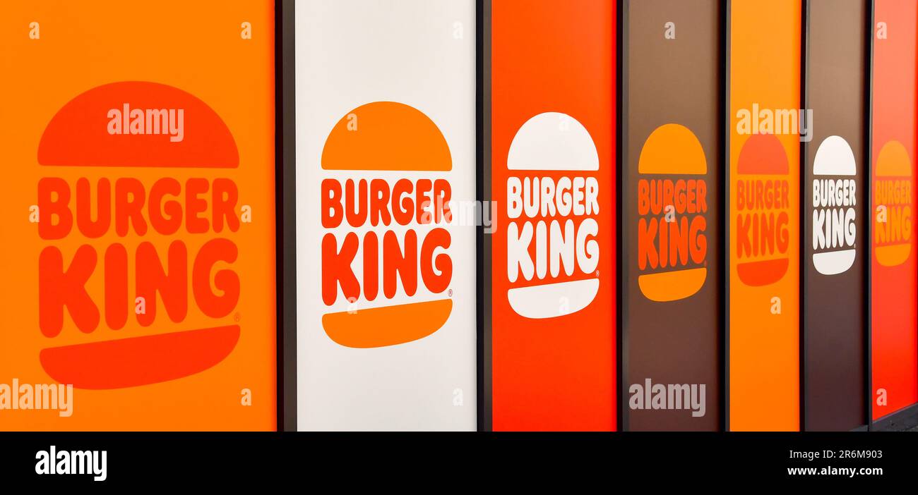 Cardiff, pays de Galles 8 juin 2023 logo de marque sur le côté d'un