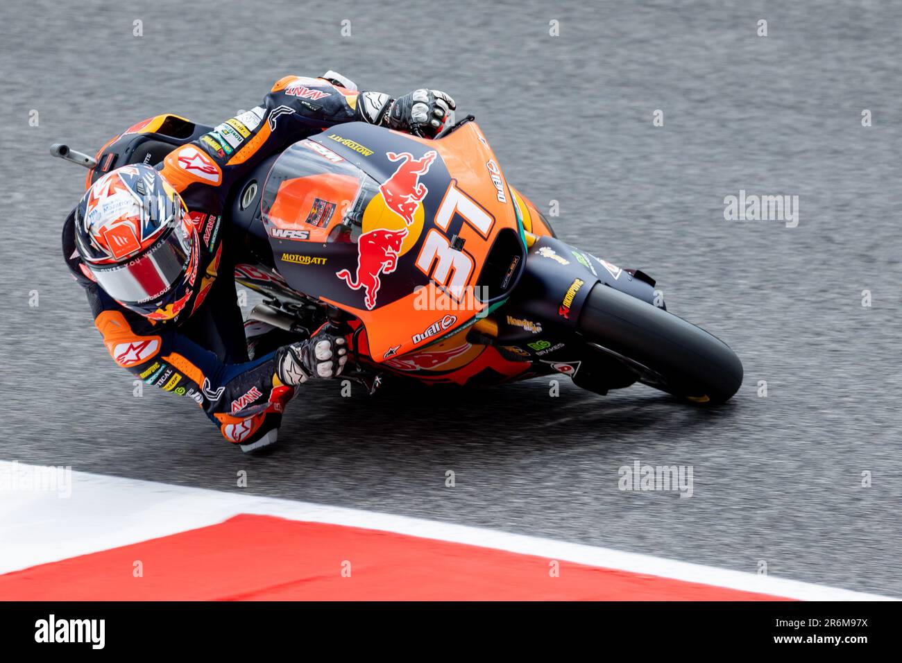 Mugello, Italie. 10th juin 2023. Pedro Acosta (ESP) Red Bull KTM Ajo, Kalex crédit: Agence photo indépendante/Alamy Live News Banque D'Images