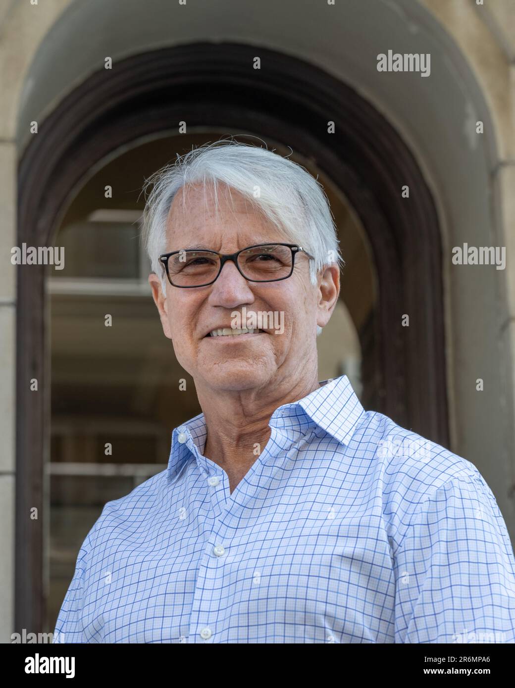 2020 candidat pour le procureur de district de Los Angeles, George Gascón Banque D'Images