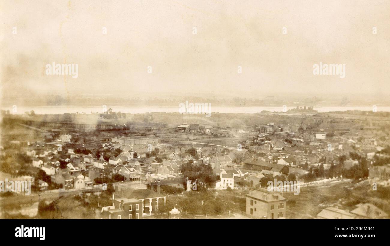 St. Histoire de Louis, vers 1900, histoire du Missouri, 1890s, tournant du siècle Banque D'Images