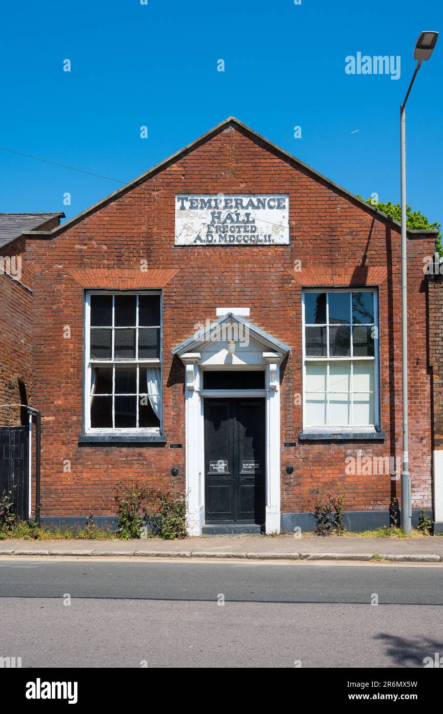 Temperance Hall, aujourd'hui le petit théâtre au parc. Church Street, Chesham, Buckinghamshire, Angleterre, Royaume-Uni Banque D'Images