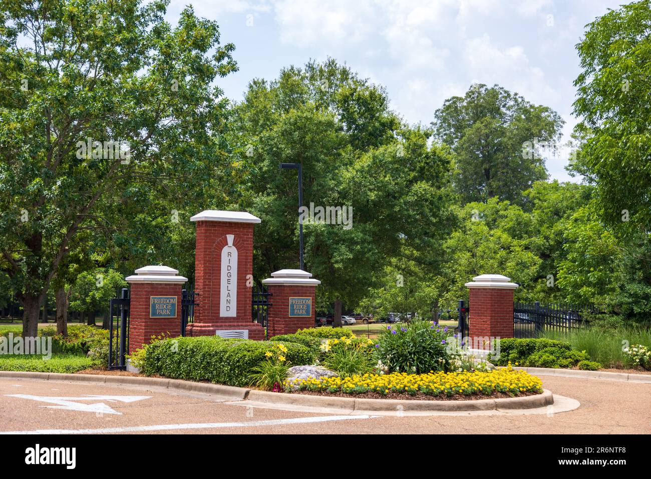 Ridgeland, MS - juin 2023 : le parc de la ville de Ridgeland Freedom ...