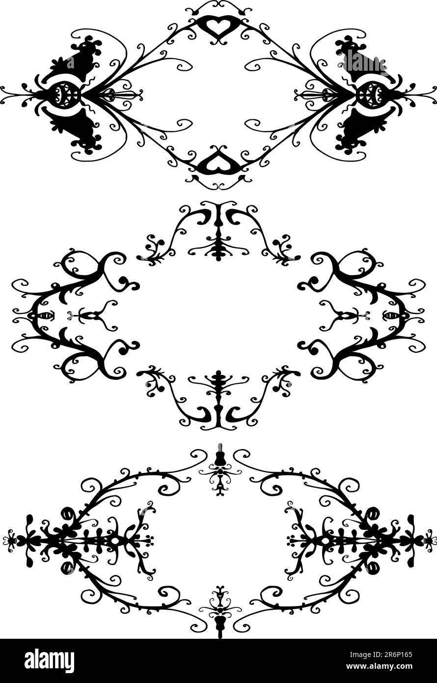 Illustration vectorielle d'éléments de conception vectorielle abstraits Illustration de Vecteur