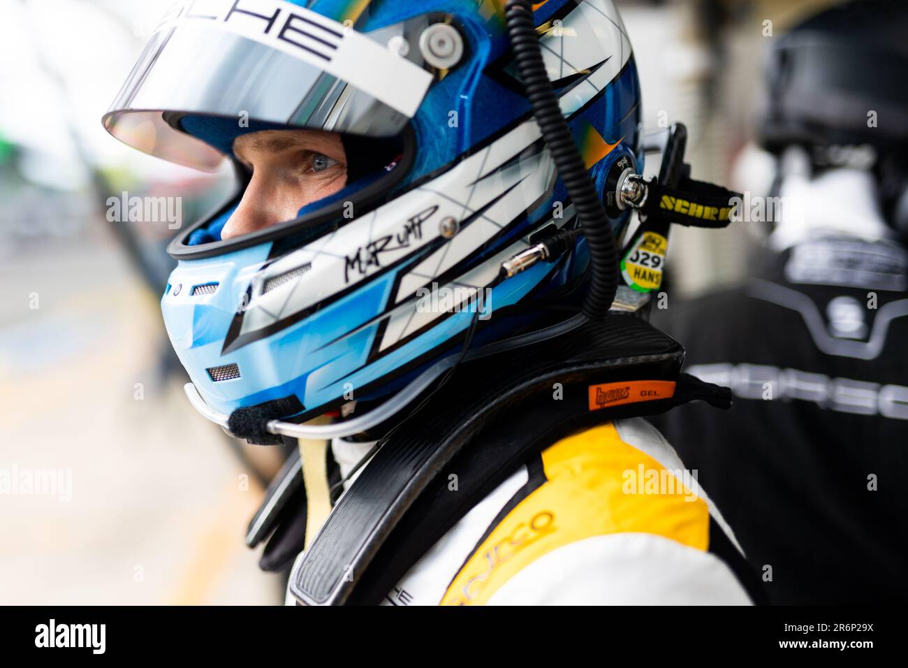 Le Mans, France. 10th juin 2023. RUMP Martin (est), Proton Competition, Porsche 911 RSR - 19, portrait pendant les 24 heures du Mans 2023 sur le circuit des 24 heures du Mans de 10 juin à 11, 2023 au Mans, France - photo Joao Filipe/DPPI crédit: DPPI Media/Alamy Live News Banque D'Images