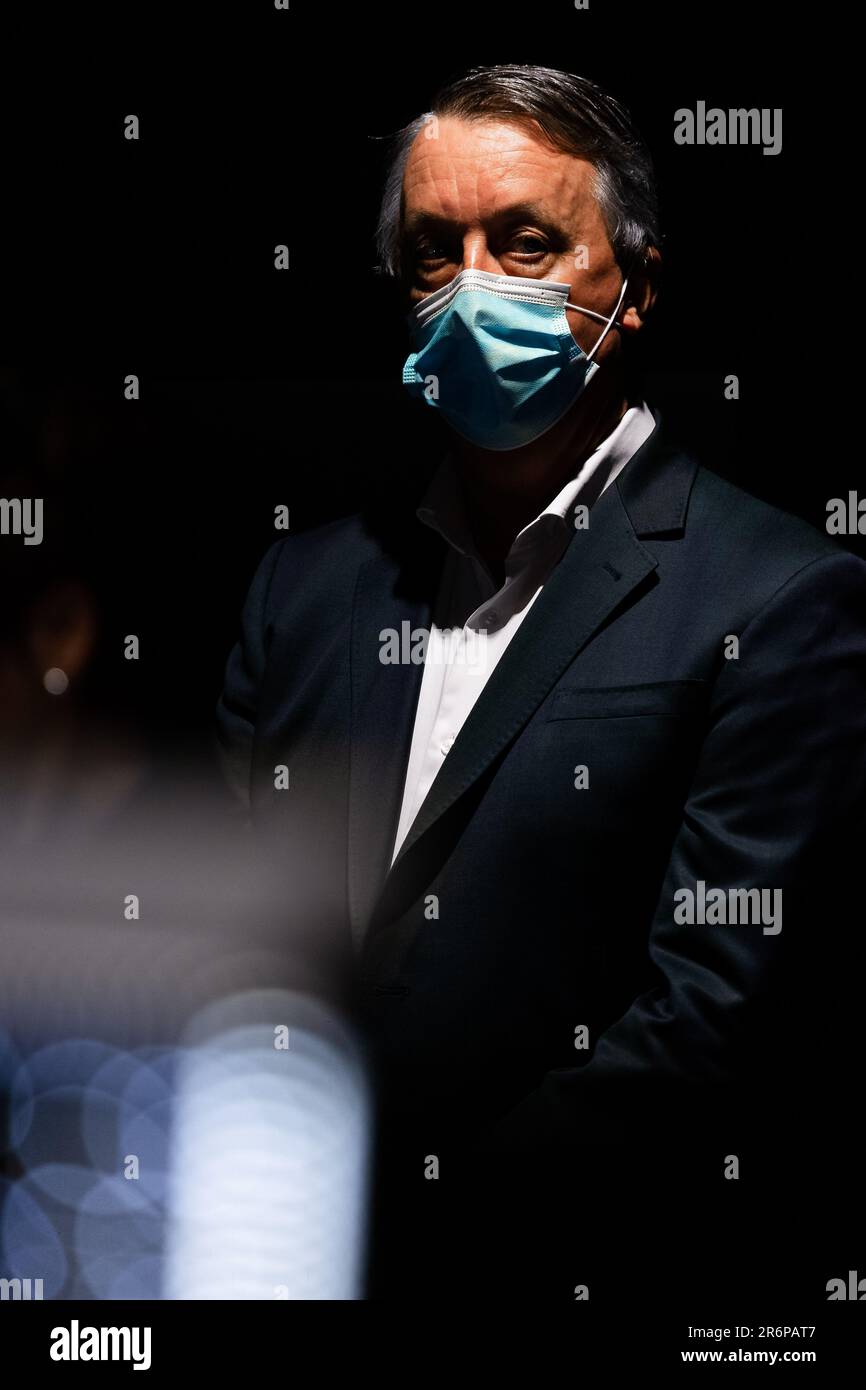 MELBOURNE, AUSTRALIE - SEPTEMBRE 26 : Martin Foley s'adresse aux médias avant d'être nommé nouveau ministre de la Santé lors d'une conférence de presse au Treasury Theatre on 26 septembre 2020 à Melbourne, en Australie. La ministre de la Santé de Victoria, Jenny Mikakos, a démissionné samedi après l'enquête de quarantaine de l'hôtel. Le premier ministre Daniel Andrews a témoigné le dernier jour de l'enquête, vendredi, disant qu'il considérait Jenny Mikakos comme responsable du programme qui a finalement mené à la deuxième vague COVID-19 de Victoria. Banque D'Images