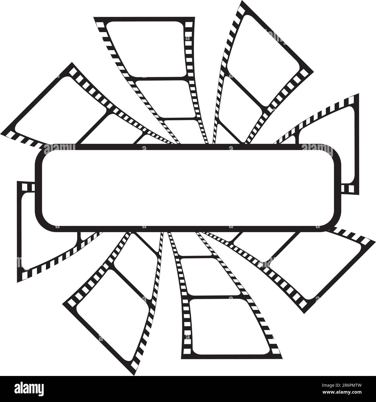 film d'arrière-plan dans un fichier vectoriel, très facile à éditer Illustration de Vecteur