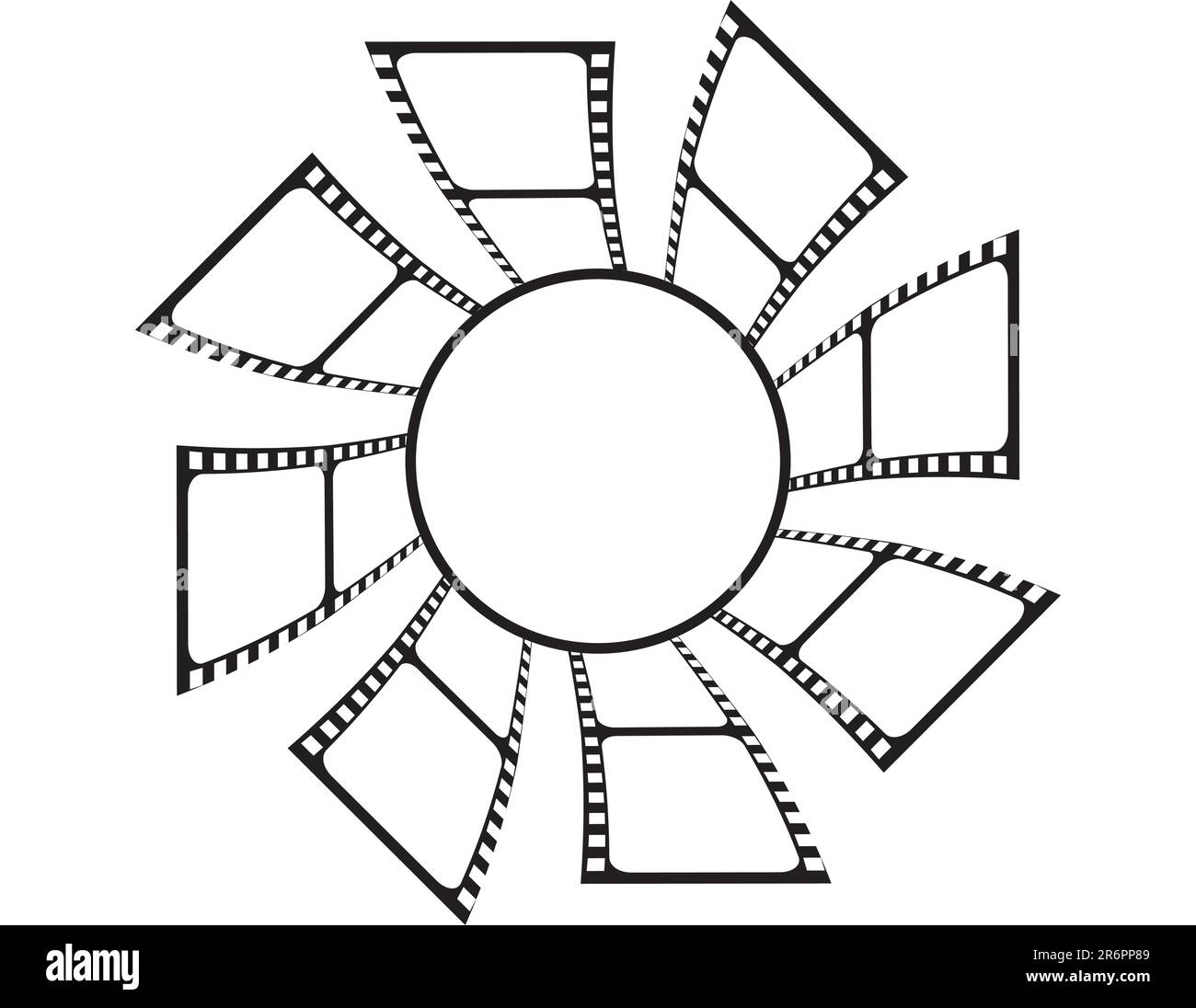 film d'arrière-plan dans un fichier vectoriel, très facile à éditer Illustration de Vecteur