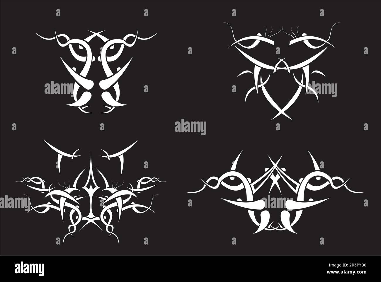 Tribal tattoo design Banque de photographies et d’images à haute