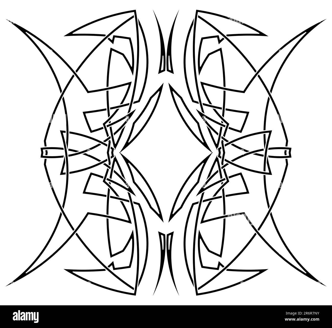 Dessin vectoriel du nœud celtique Illustration de Vecteur