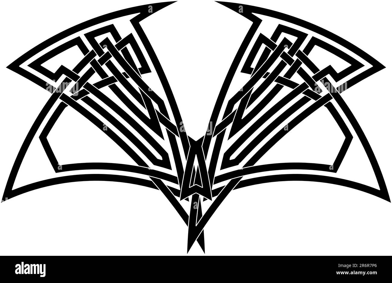 Dessin vectoriel du nœud celtique Illustration de Vecteur