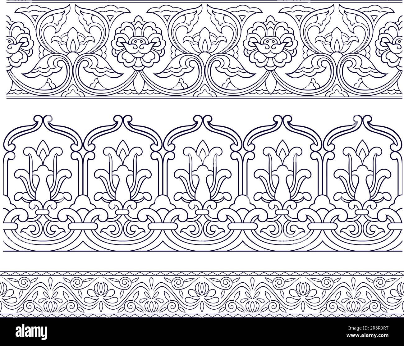 motif dentelle Illustration de Vecteur