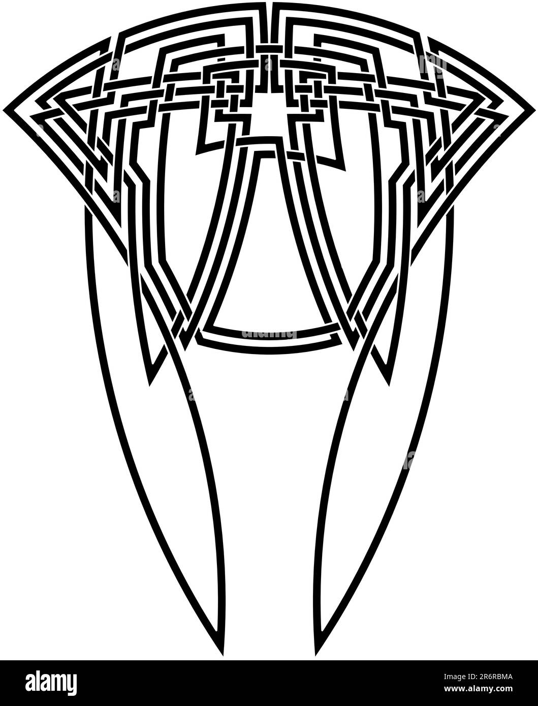 Fichier vectoriel du nœud celtique Illustration de Vecteur