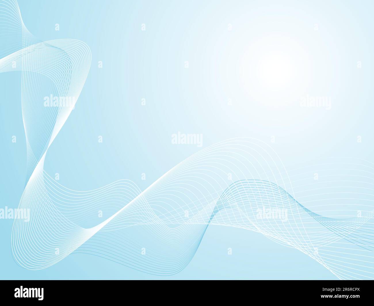 Arrière-plan de lignes fluides Illustration de Vecteur
