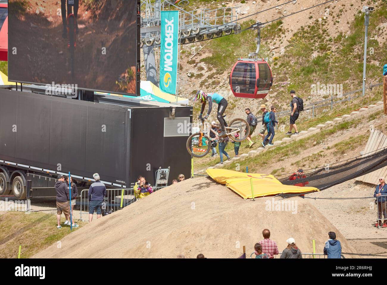 Lenzerheide, Suisse, 10th juin 2023, demi-finale, David Hajek/Alamy Live News Banque D'Images