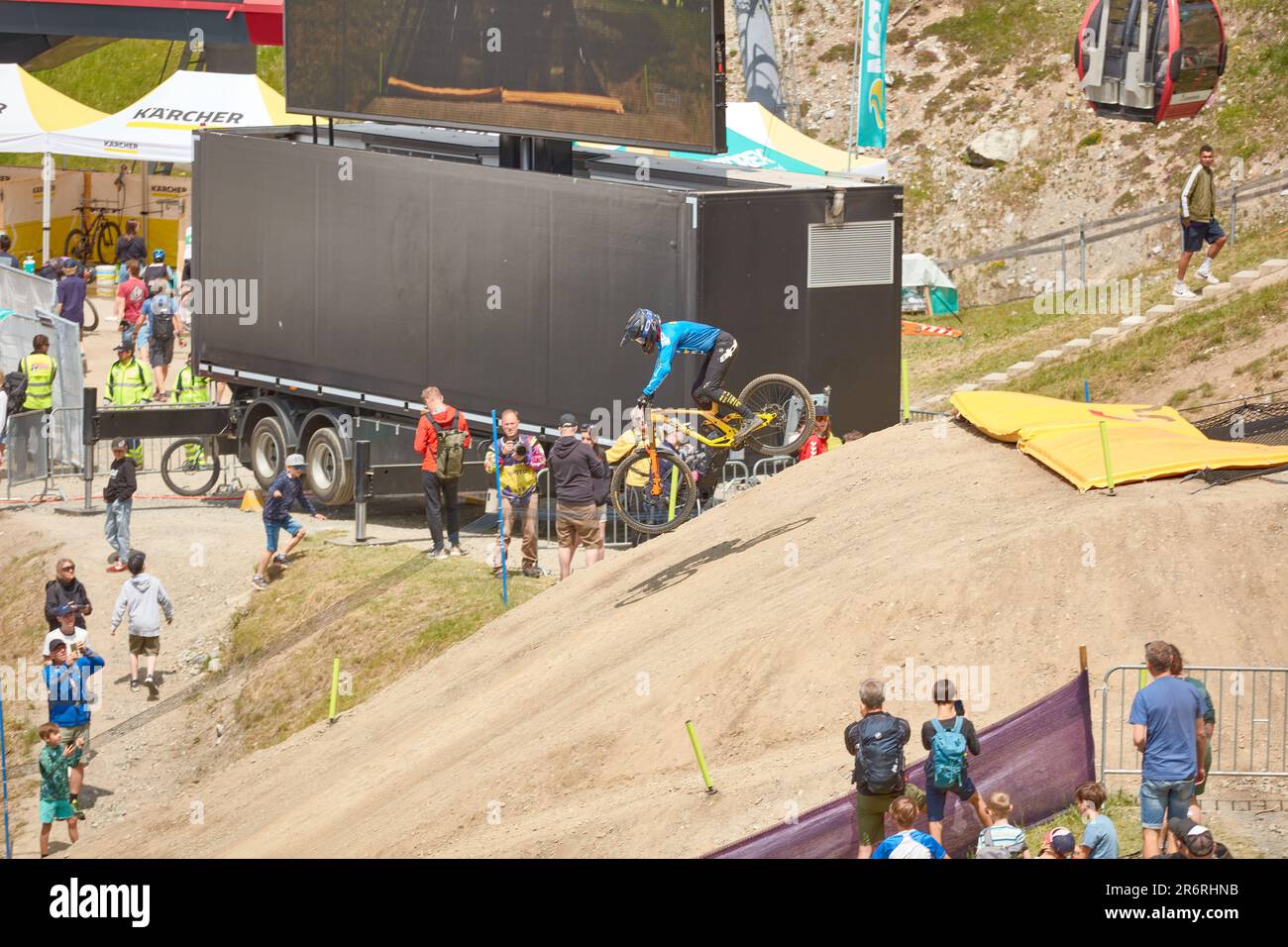 Lenzerheide, Suisse, 10th juin 2023, demi-finale, David Hajek/Alamy Live News Banque D'Images