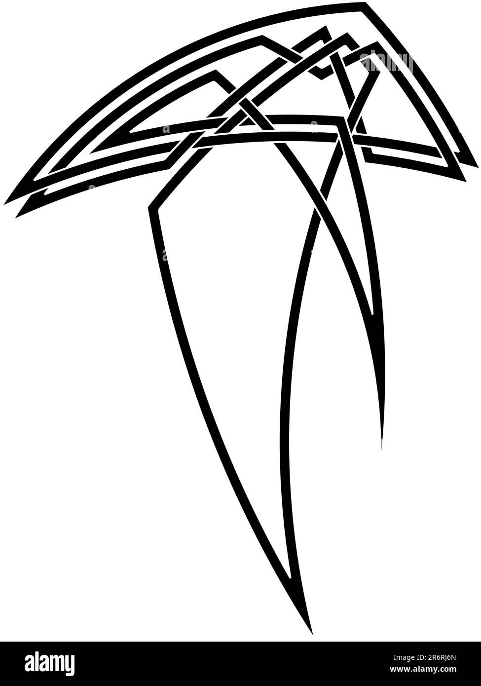 Fichier vectoriel du nœud celtique Illustration de Vecteur